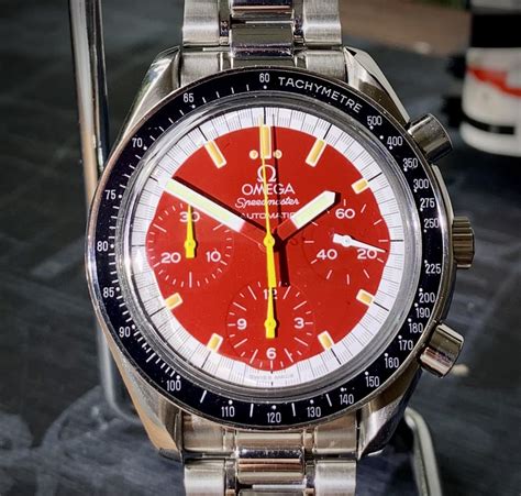 omega speedmaster schumacher|schumacher omega speedmaster uk.